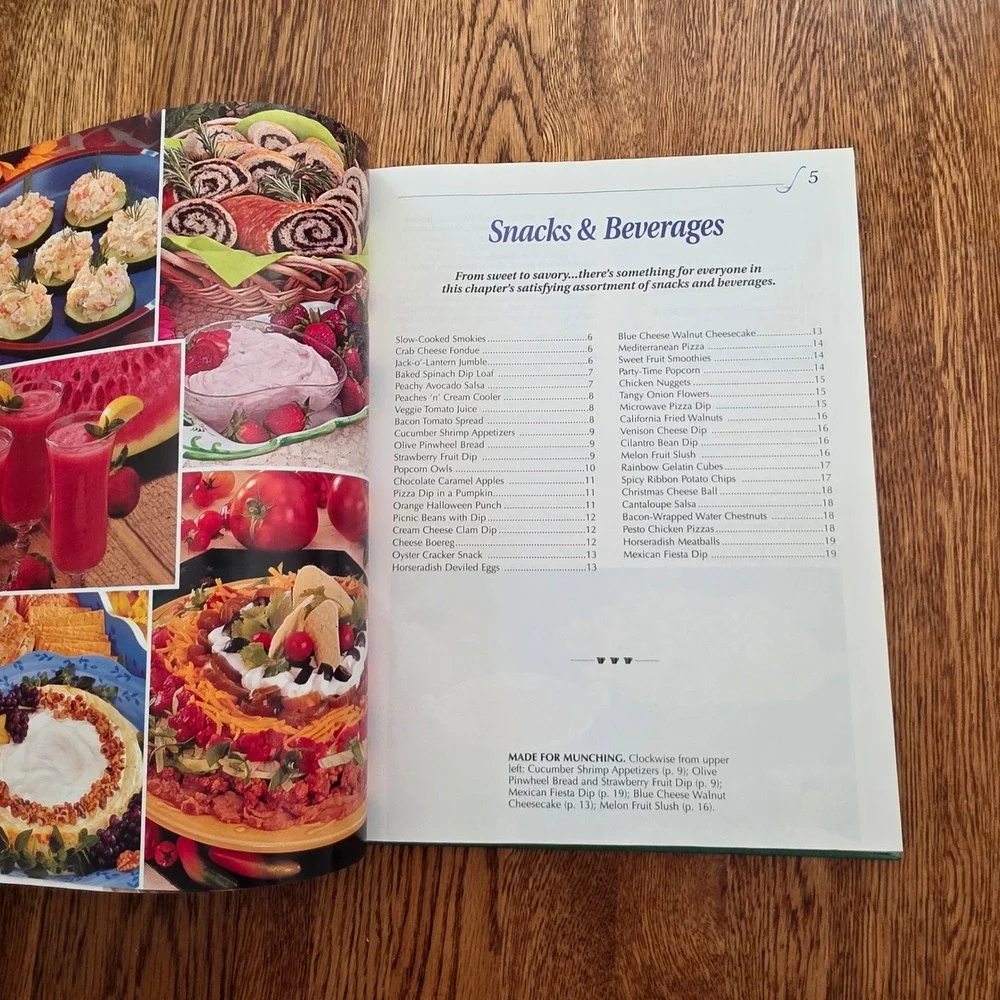 Taste of Home 2003 Annual Recipes Hardcover Cookbook 548 Recipes 10th Edition